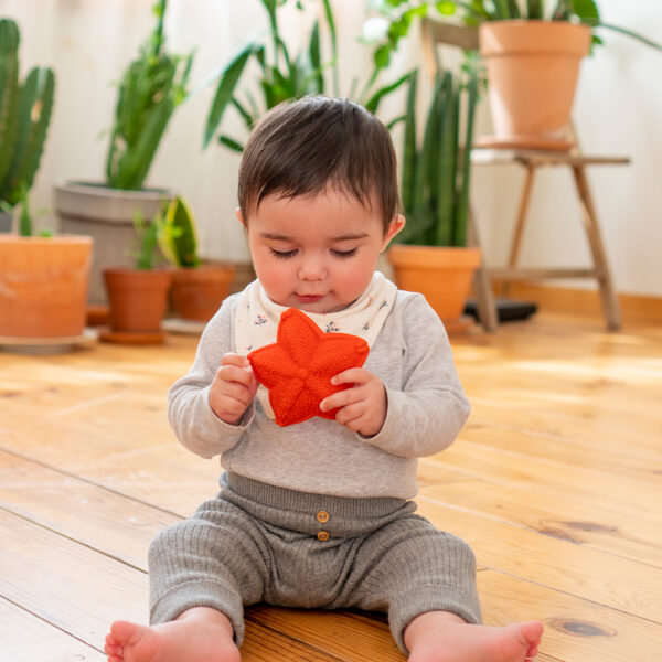 Lanco μασητικό-παιχνίδι μπάνιου από φυσικό καουτσούκ “Αστερίας”