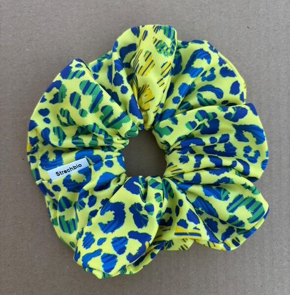 Scrunchie Strechbio Neon Jungle