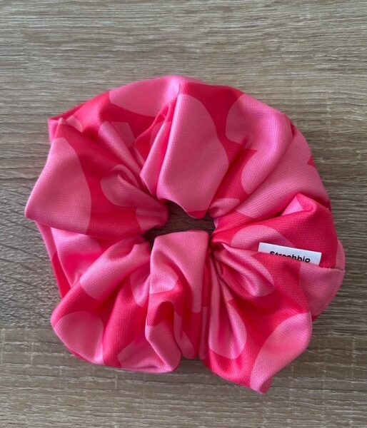 Scrunchie Strechbio Hearts