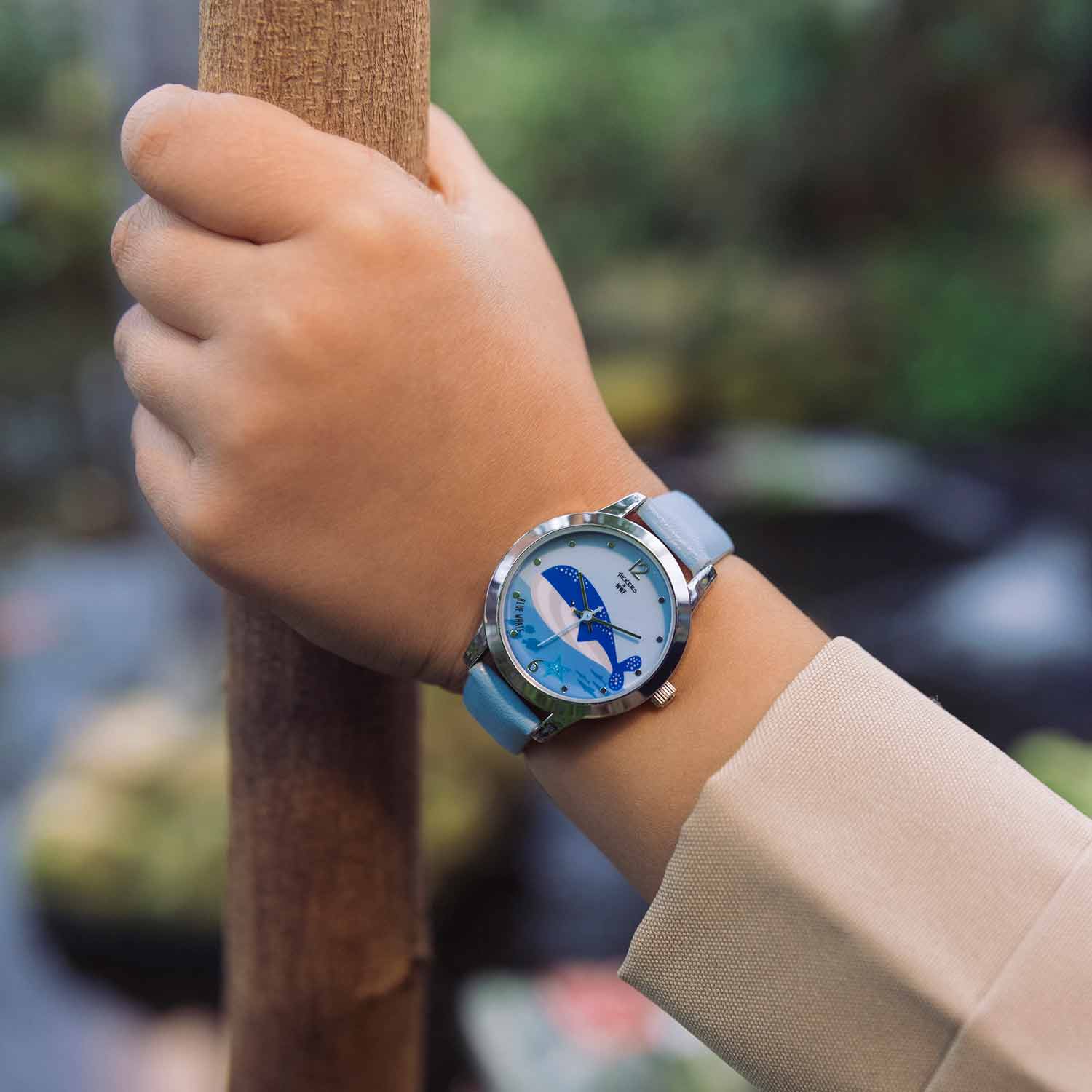 Παιδικό Ρολόι TIKKERS με Σχέδιο Φάλαινα - Image 4