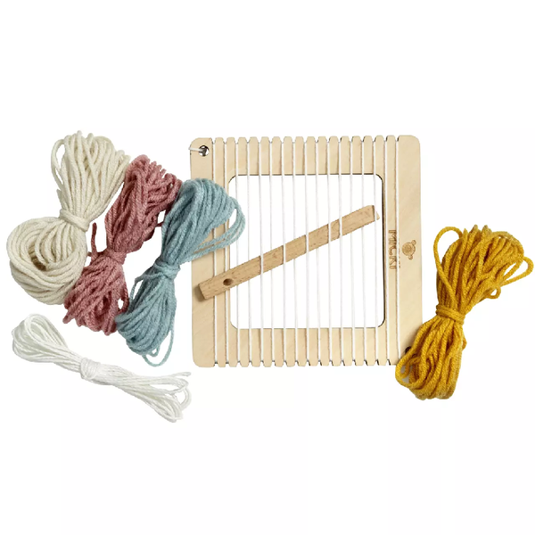 MICKI: Ξύλινος Αργαλειός τετράγωνος 12 Χ 12 cm - Image 3