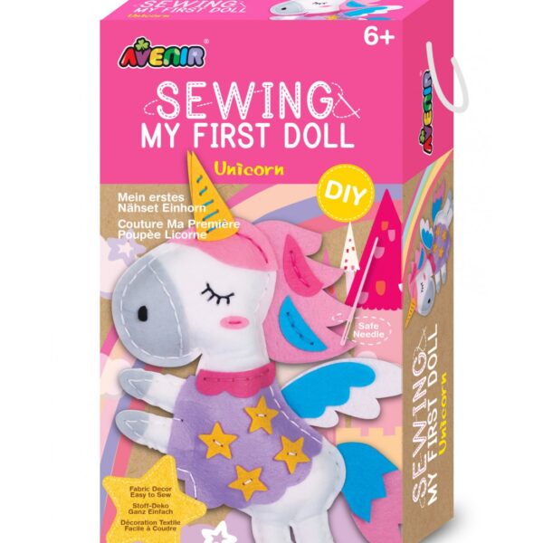 Avenir Kit Ραπτικής Sewing My First Doll Unicorn
