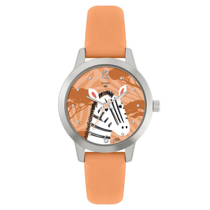 Παιδικό Ρολόι TIKKERS με Σχέδιο μία Ζέβρα
