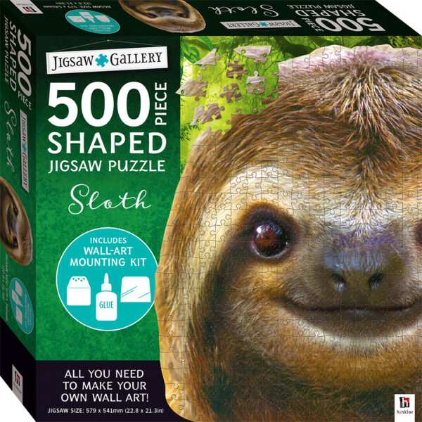 Παζλ Jigsaw Gallery 500pc Shaped Jigsaw: Sloth