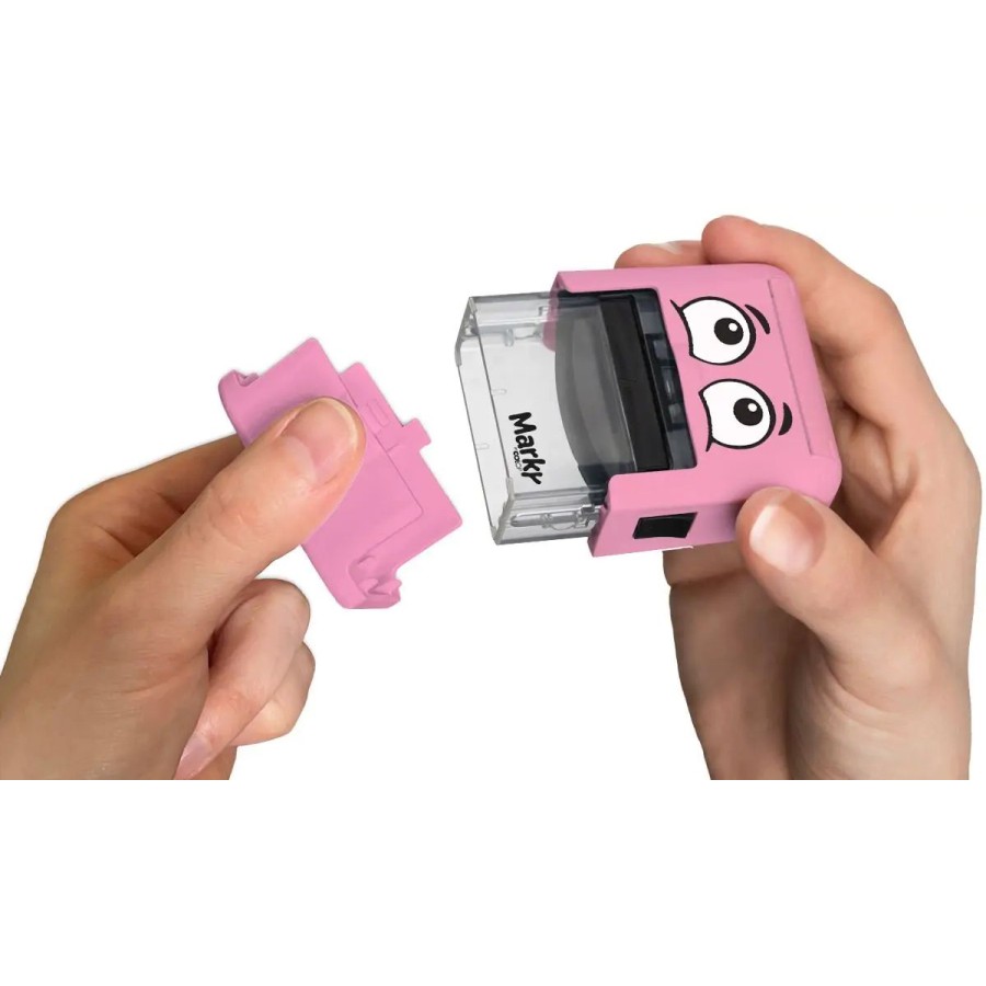 COLOP Arts & Crafts Σφραγίδα Υφασμάτων & Φαγητοδοχείων DIY Marky Pink - Image 4