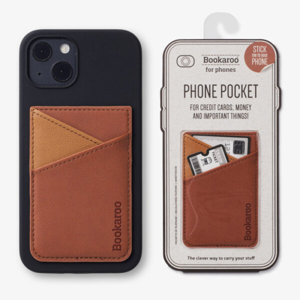 IF Bookaroo Θήκη καρτών κινητού - Brown