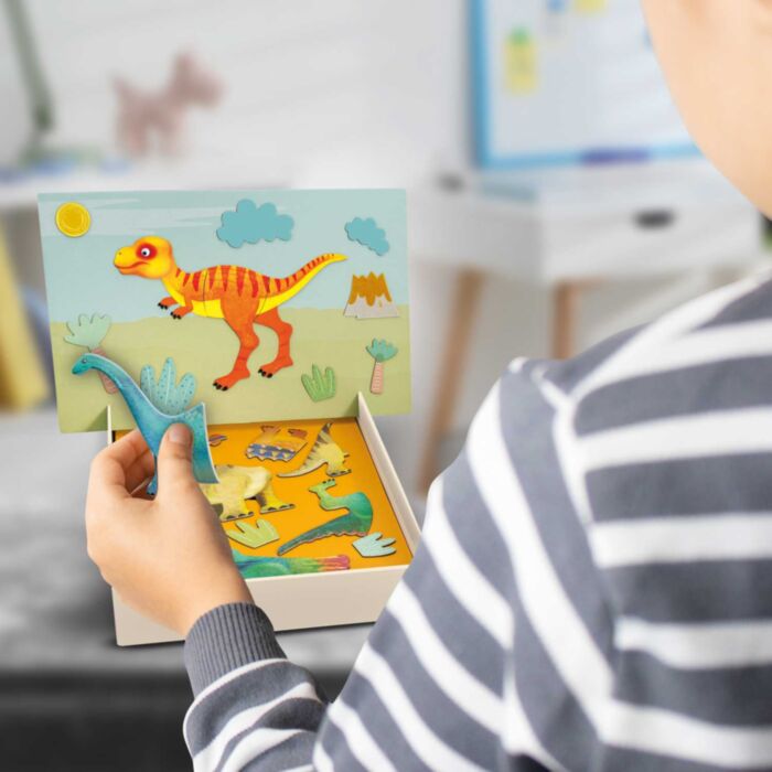 HappiHobbi Δεινόσαυροι 45 Εκπαιδευτικοί Χάρτινοι Μαγνήτες Για 4+ Χρονών - Image 3