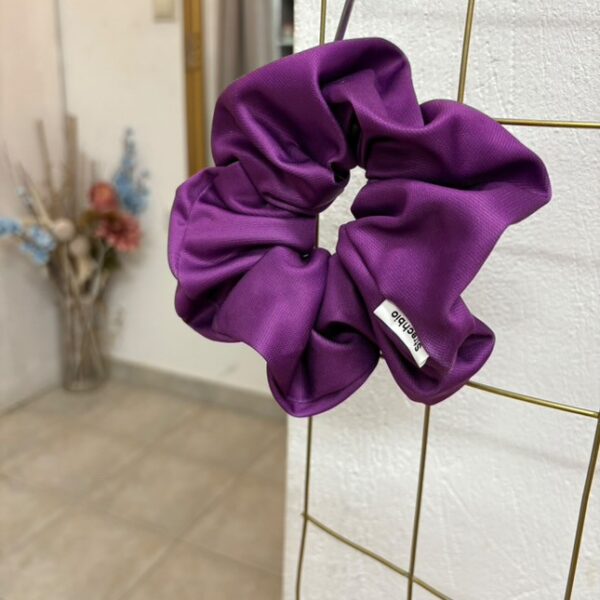 Royal Violet – Scrunchie Μαλλιών σε Μοβ Απόχρωση