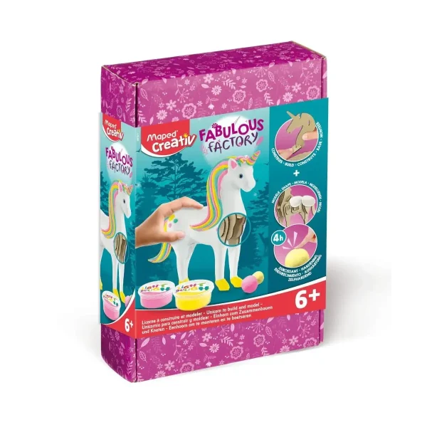 Maped Creativ – Κατασκευή Μονόκερου 6+ (Wooden 3D Unicorn Model Kit)