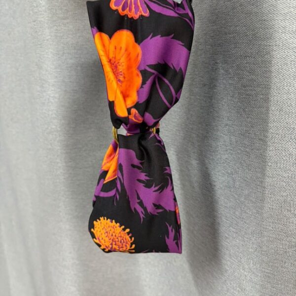 Midnight Bloom – Κορδέλα Μαλλιών Floral