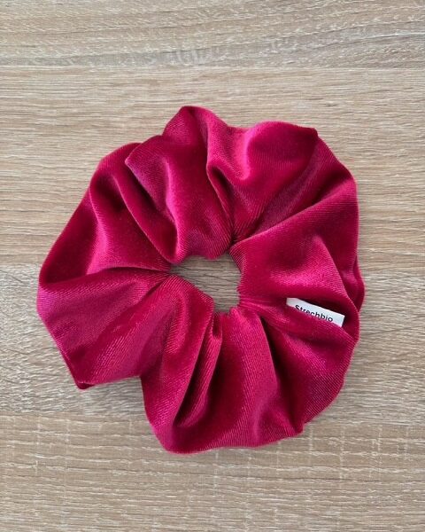 Scrunchie Βελούδινο Φούξια