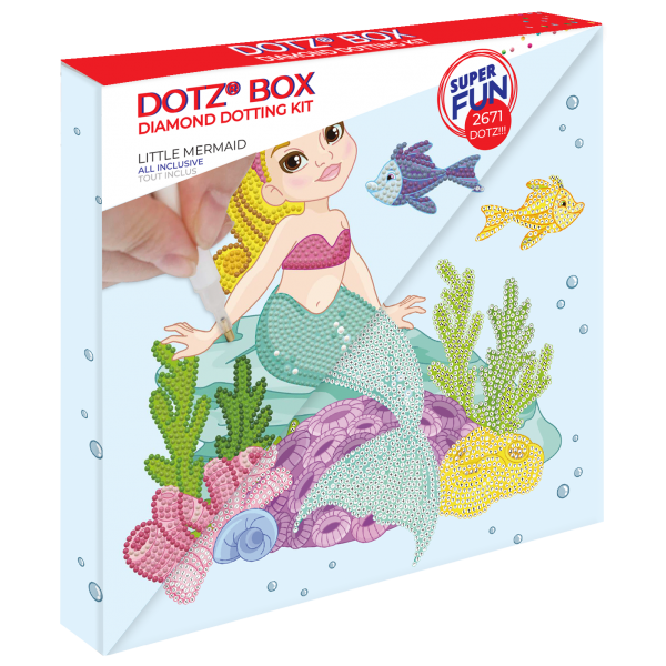 Κιτ Ψηφιδωτό Dotz Box Little Mermaid