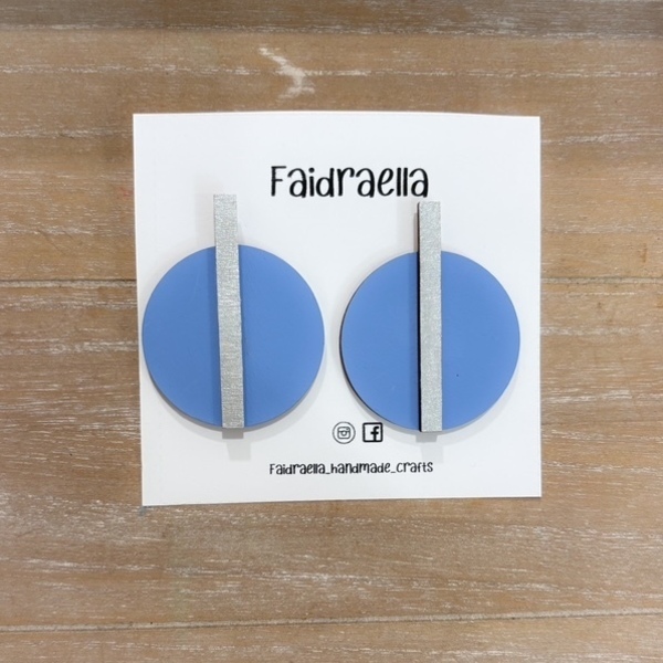 Ξύλινα Χειροποίητα Σκουλαρίκια “Hexis”