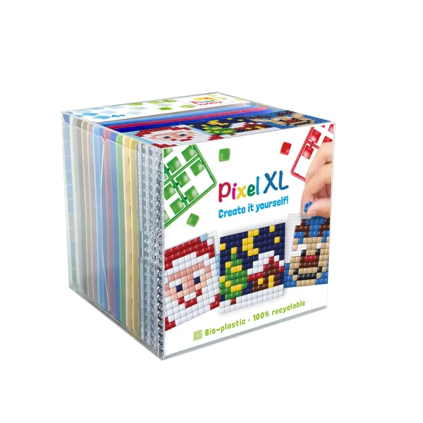 Σετ Κατασκευής Ψηφιδωτού Pixelhobby XL– Χριστούγεννα 4+ ετών  (Pixelhobby Christmas Mosaic Set)