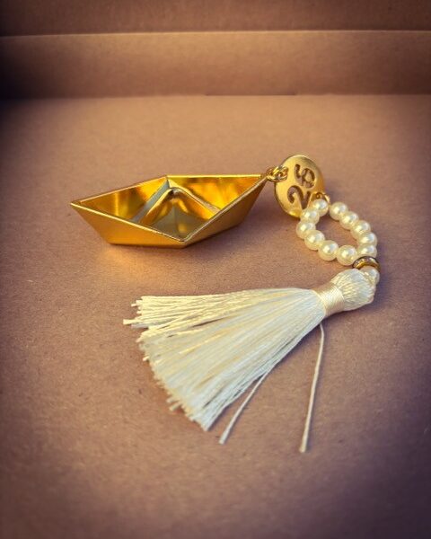 Γούρι Καραβάκι Χρυσό 2026