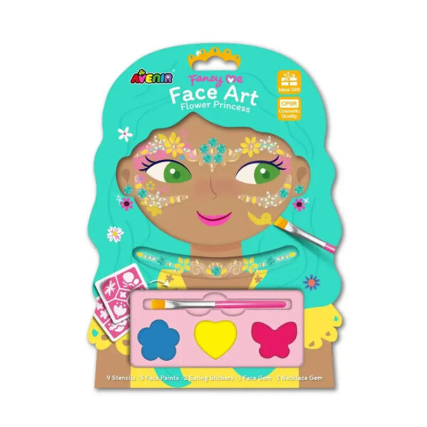 Σετ Ζωγραφικής Προσώπου Flower Princess – Face Art για Παιδιά