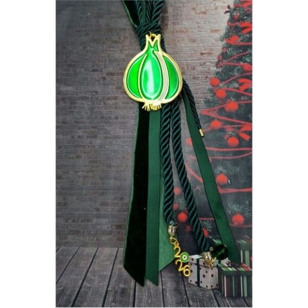 Χειροποίητο Γούρι 2026 Σκόρδο Πράσινο