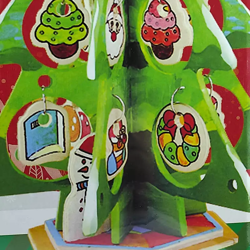 Σετ Χριστουγεννιάτικης Κατασκευής Xmas Tree - Image 3