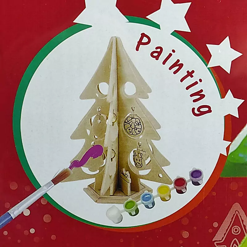 Σετ Χριστουγεννιάτικης Κατασκευής Xmas Tree - Image 2