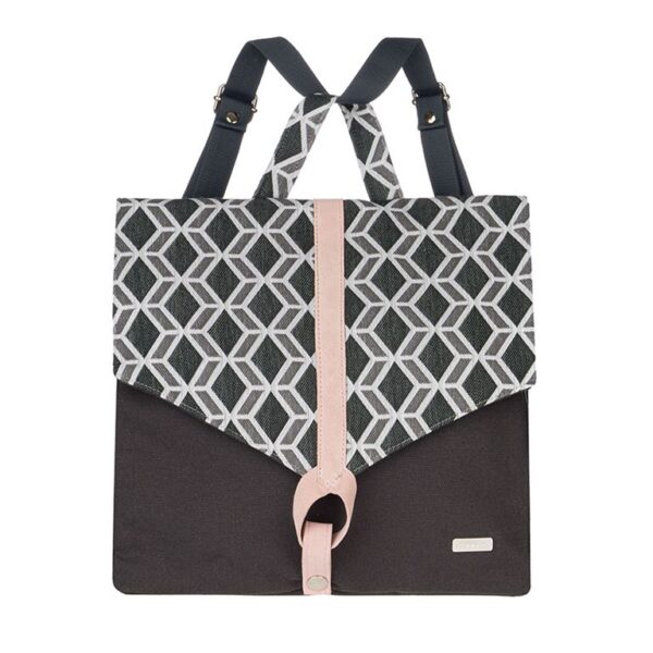 Backpack “Geometrical Black Grey”