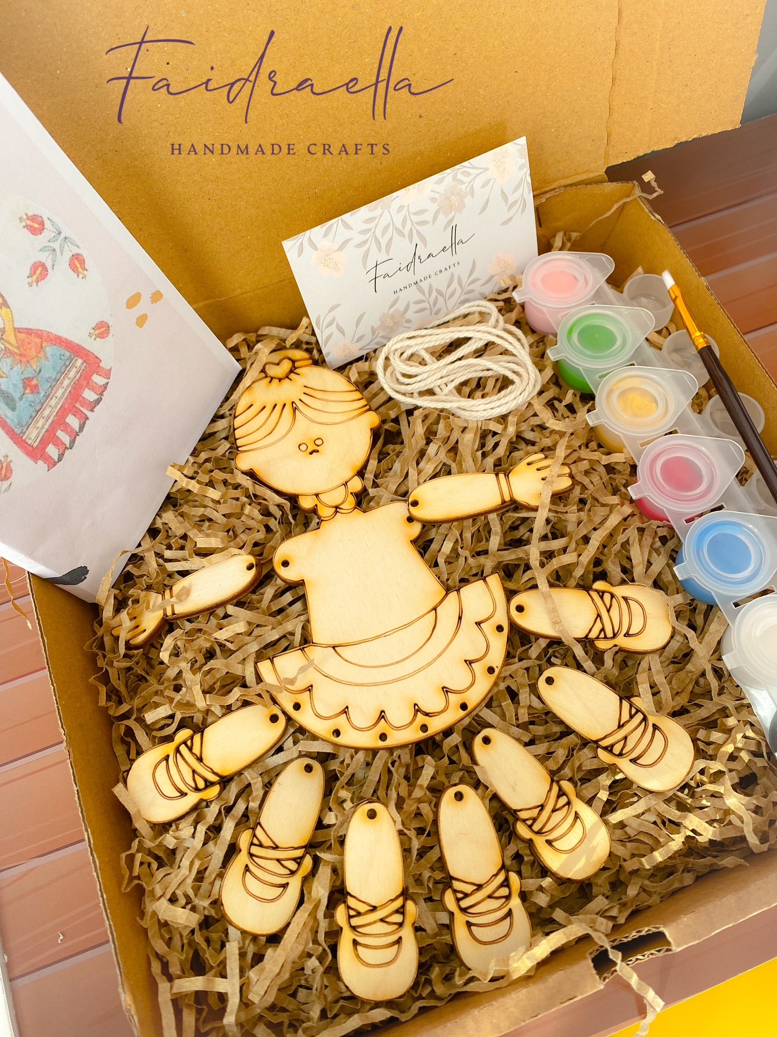 DIY Kit Χειροτεχνίας «Η Κυρά Σαρακοστή» – Παραδοσιακό Έθιμο - Image 2