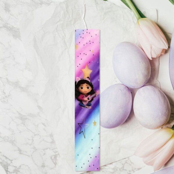 Παιδική Πασχαλινή Λαμπάδα με Εκτύπωση GABBY'S DOLLHOUSE