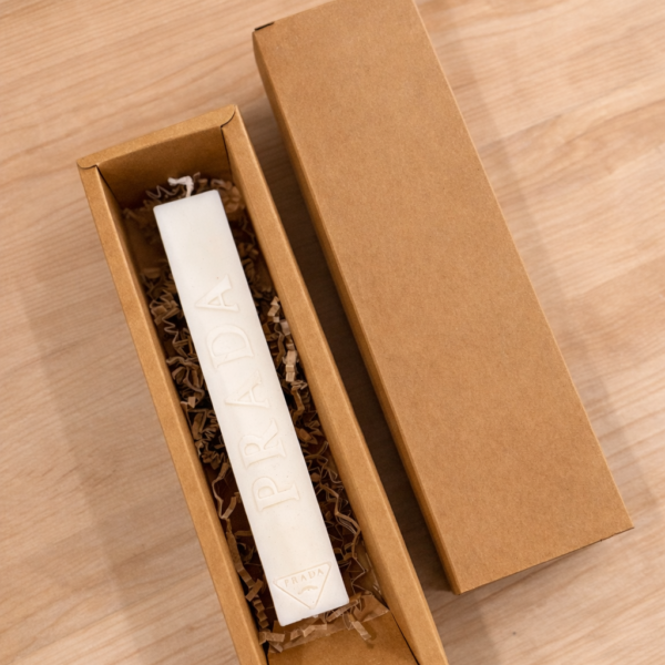 Πασχαλινή Λαμπάδα “PR” με φυτικό αρωματικό κερί