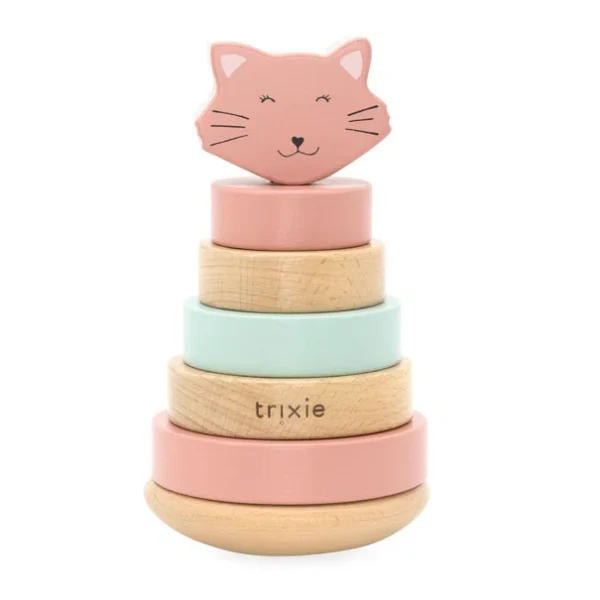 Ξύλινη Πυραμίδα Στοίβαξης Trixie Mrs.Cat